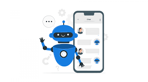 Messaging with Artificial Intelligence Server