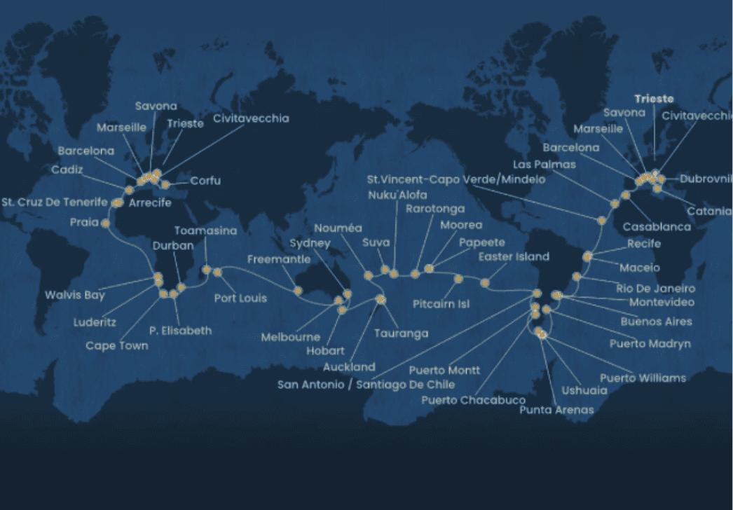 Costa Deliziosa World Cruise