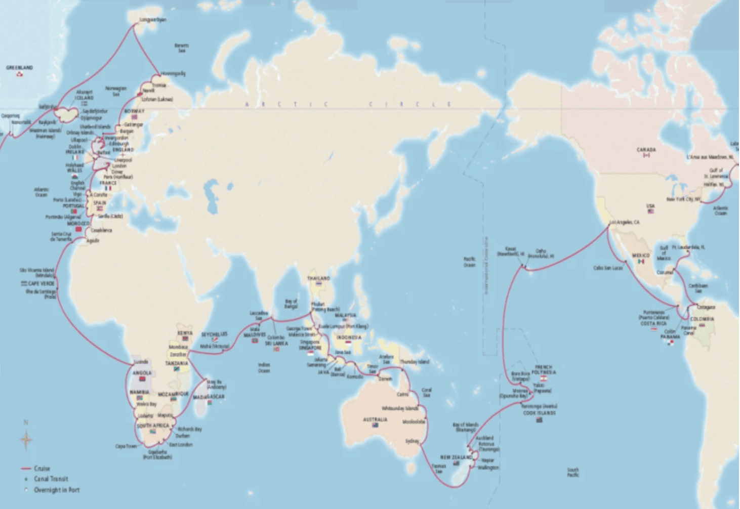 Viking Voyager 1 World Cruise